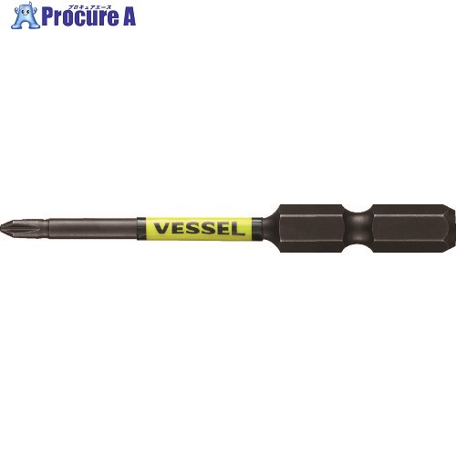 VESSEL サキスボ 段付ビット 2本組 SS16 (＋)1×65mm SS161065 1パック ▼829-0749【代引決済不可】