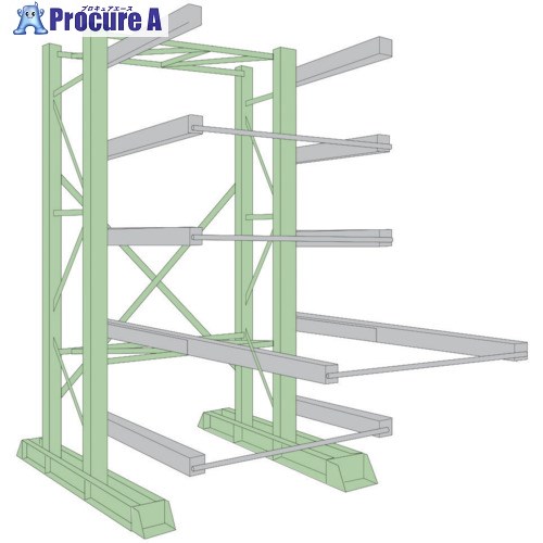 KDS スライドバーラックSBR2015054ST SBR2015054ST 1台 ■▼859-1083 【送料都度見積】※車上渡し