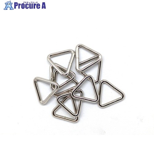 ニッサチェイン ニッケル三角カン 3.0×19 P-196 5パック ■▼126-1499【代引決済不可】【送料都度見積】