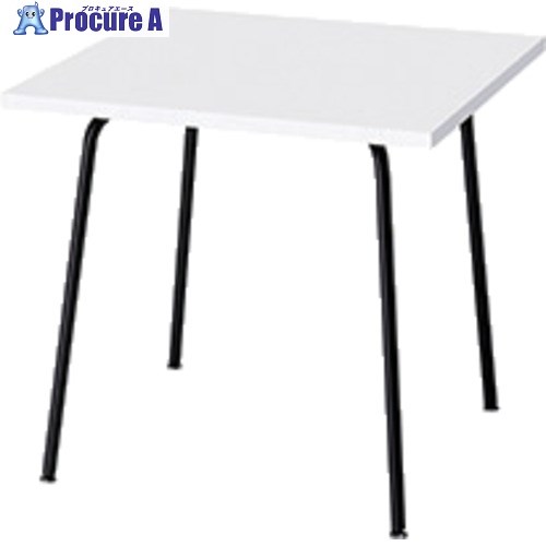 NAIKI ミーティングテーブル KLPB7575-B-WH 1台 ■▼577-7108 ※個人宅様送り不可