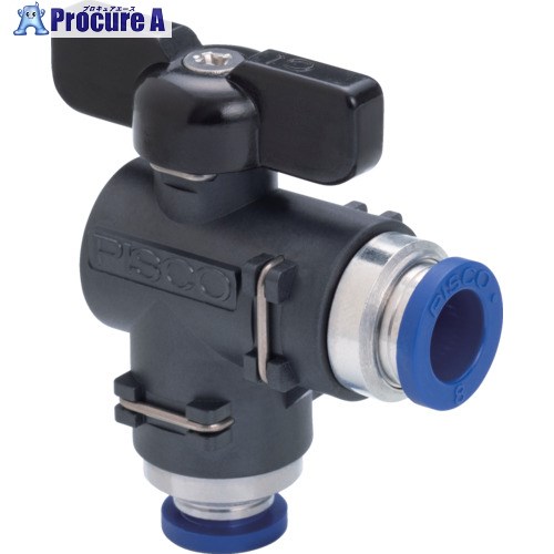 PISCO ボールバルブSUS304 ユニオンエルボ BVLU60-1212SUS 1個 ■▼527-2412 【送料都度見積】