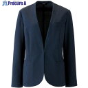 ピエ レディースノーカラージャケットAZ630020 ネイビー 21 AZ630020-011-21 1着 ■▼681-1907【代引決済不可】【送料都度見積】