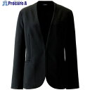 ピエ レディースノーカラージャケットAZ630020 ブラック 23 AZ630020-099-23 1着 ■▼681-1923【代引決済不可】【送料都度見積】
