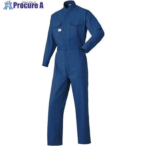 AUTO-BI 帯電防止つなぎ服8877-001ネイビーブルー-4L 8877-001-4L 1着 ▼137-0558