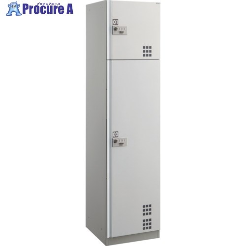 DAIKEN 宅配ボックスダイヤル錠タイプスチール扉仕様ステンカラー Lユニット TBX-D3L 1台 ■▼127-0649 ..