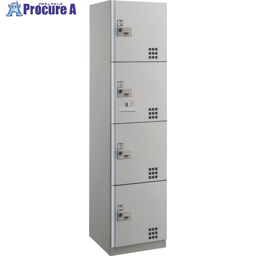 DAIKEN 宅配ボックスダイヤル錠タイプスチール扉仕様ステンカラー Nユニット TBX-D3N 1台 ■▼127-2266 ..