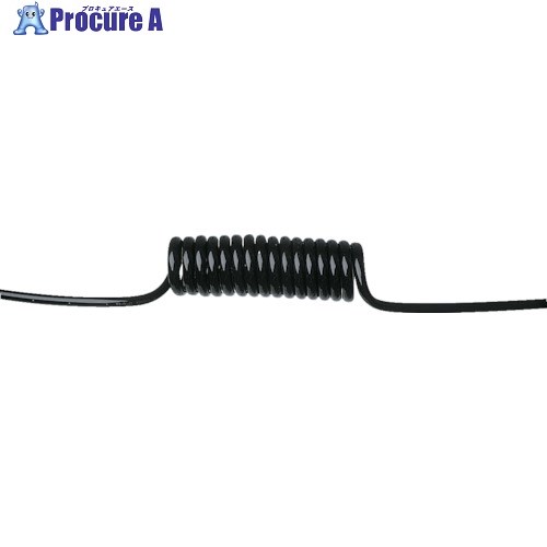 チヨダ タッチスパイラルチューブ 6mm/使用範囲1300mm TPS-6-30 1本 ▼158-9717