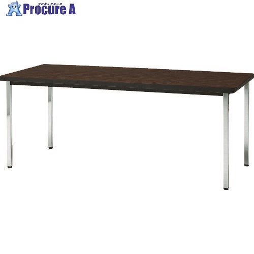 TRUSCO 会議用テーブル 1500X750XH700 角脚 下棚無し ローズ TDS1575-RO 1台 ■▼208-2263 ※車上渡し