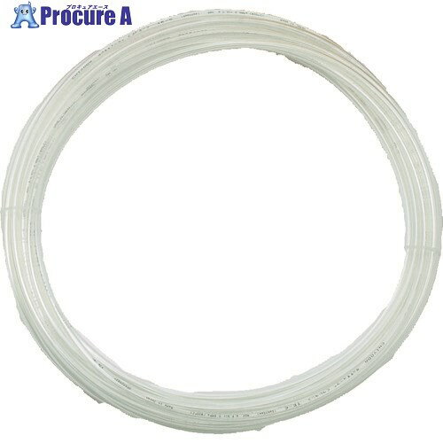 TRUSCO ポリウレタンチューブ 6X4.0mm 10m巻 透明 TEN-6-10-TM 1巻 ▼231-6706【代引決済不可】