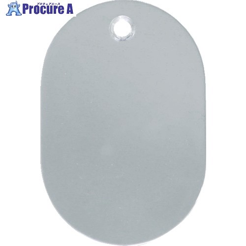 TRUSCO 小判札 小 45X30mm 5枚入 クリア TKFS-CL 1パック ▼256-4088【代引決済不可】