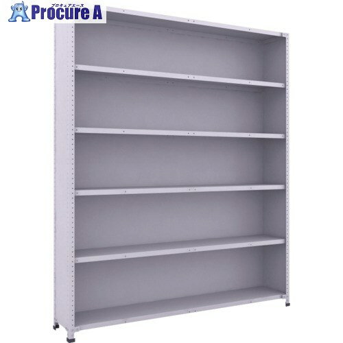 TRUSCO 軽量150型背側板付棚 1800X300XH2100 6段 TLA76K-26 1台 ■▼283-4316