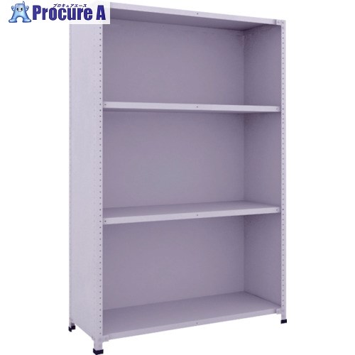 TRUSCO 軽量150型背側板付棚 1200X450XH1800 4段 TLA64S-24 1台 ■▼283-4570