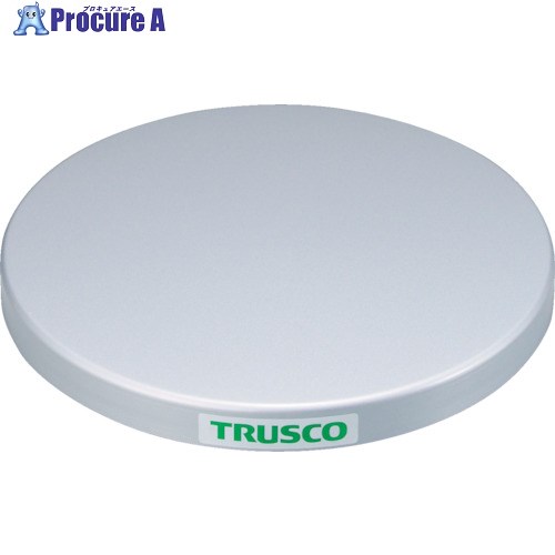 TRUSCO 回転台 100Kg型 Φ600 スチール天板 TC60-10F 1台 ■▼330-4302