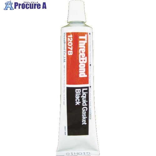 スリーボンド 液状ガスケット シリコーン系 TB1207B 100g 黒色 TB1207B 1本 ▼374-8669【代引決済不可】