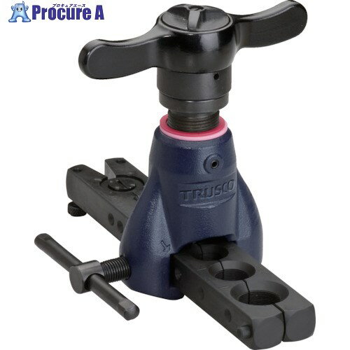 TRUSCO ラチェット式フレアリングツール(インチ)新冷媒対応 TFT401A 1台 ▼401-7736