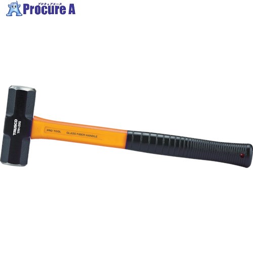 TRUSCO 両口ハンマー(グラスファイバー柄) #3 TRH-30G 1本 ▼415-8725
