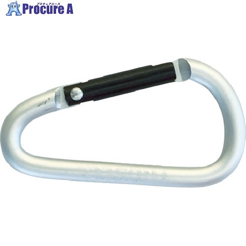 TRUSCO まとめ買い カラビナ 線径5mmX50mm D型 シルバー100個 TKN550SVBOX 1箱 ▼433-6786【代引決済不可】