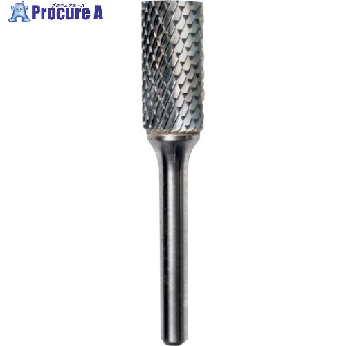 NRS 超硬バー 円筒dカット 刃径12×刃長25×軸径6×軸長45mm ロウ付 TCBT1700D-1 1本 ▼435-3994【代引決済不可】