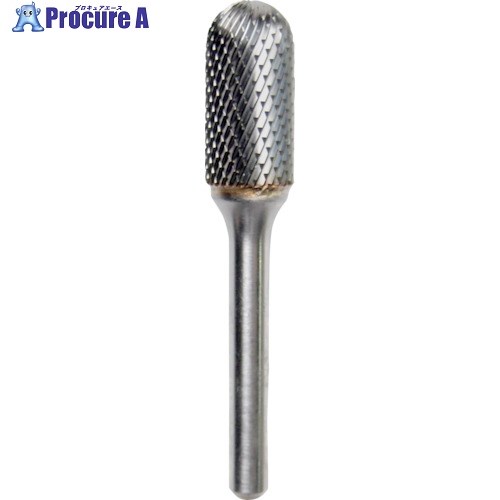 NRS 超硬バー 砲弾kカット 刃径12×刃長25×軸径6×軸長45 ロー付 TCBT3700K-1 1本 ▼435-5059【代引決済不可】