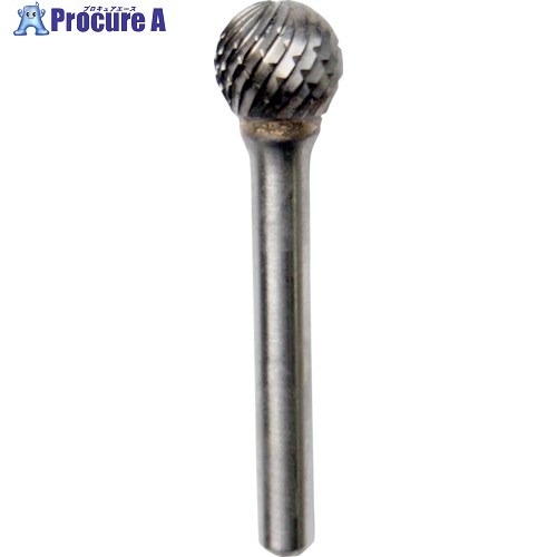 NRS 超硬バー 球d-maxカット 刃径12×刃長11.5×軸径6×軸長43.5 ロー付 TCBTDX770 1本 ▼435-7302【代引決済不可】