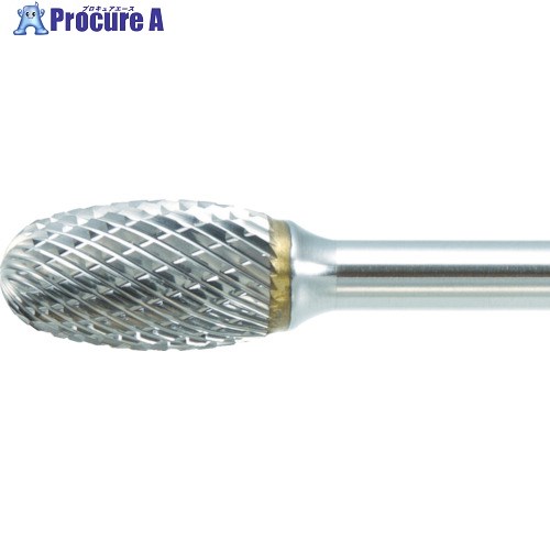 TRUSCO 超硬バー タマゴ型 Φ6X刃長9.5X軸6 ロング シングルカット TB6C060SL150 1本 ▼436-5071【代引決済不可】