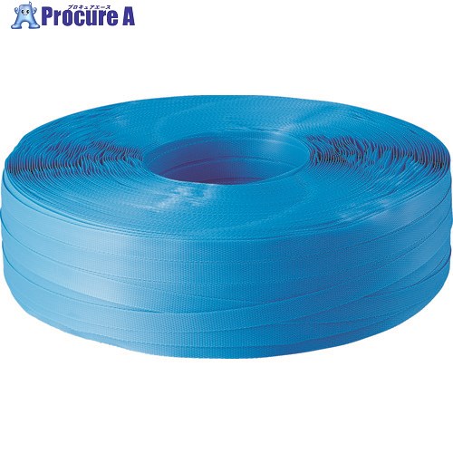 TRUSCO 封かん機用PPバンド19mm×1000m巻 青 TPPS-19-B 1巻 ▼477-9681【代引決済不可】※車上渡し