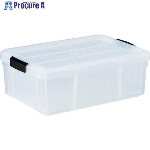 TRUSCO クリアライトボックス 44L 透明 TCR-03 (440X635X225MM) 1個 ▼512-3780【代引決済不可】