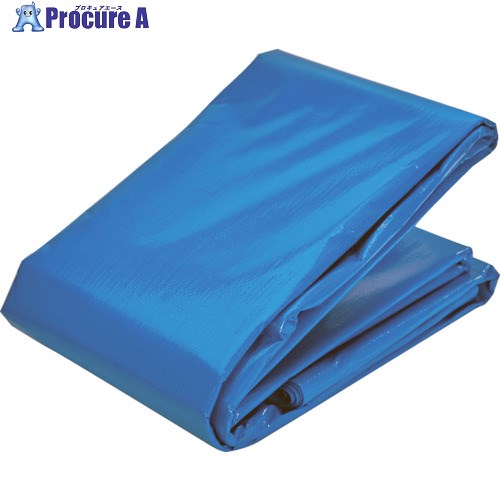 TRUSCO ブルーシート エコブルーターピーシート#3000 幅5.4mX長さ7.2m TP-5472A 1枚 ▼555-5608