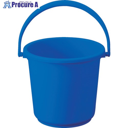 TRUSCO PPカラーバケツ 15L 青 TPPB-15-B 1個 ▼780-5004【代引決済不可】