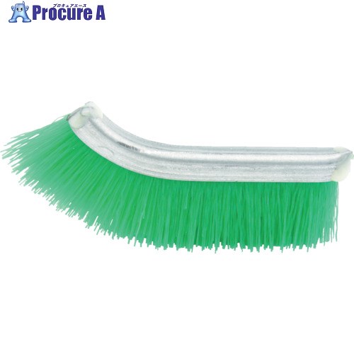 TRUSCO チャンネルブラシ EグリップJ型 交換用スペア 塩ビ TEBJ-VC-S 1個 ▼856-3558