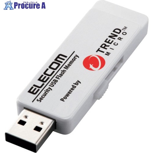 ELECOM セキュリティUSB3.0(Trend)管理者用ソフト対応 MF-PUVT316GM1 1個 ■▼368-5504