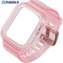 ELECOM Apple Watch 40mm用バンパー バンド一体型 クリアデザイン ソフト クリアピンク AW-20SBBUPNC 1個 ■▼422-442...