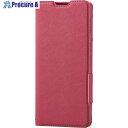ELECOM AQUOS sense6s用レザーケース 手帳型 Flowers 薄型 磁石付 ディープピンク PM-S221PLFUJPND 1個 ■▼422-...
