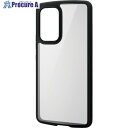 ELECOM Galaxy A53 5G用ケース タフスリムライト フレームカラー 背面クリア ブラック PM-G224TSLFCBK 1個 ■▼422-615...