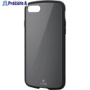 ELECOM iPhoneSE第3世代用ハイブリッドケース TOUGH SLIM LITE ブラック PM-A22STSLBK 1個 ■▼423-0907【代引...