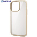 ELECOM iPhone14ProMax用タフスリムライトケース フレームカラー 背面クリア アイボリー PM-A22DTSLFCIV 1個 ■▼479-3726【代引決済不可】(2)
