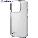 ELECOM iPhone14Pro用ハイブリッドケース ガラス クリア PM-A22CHVCG1CR 1個 ■▼479-5306【代引決済不可】