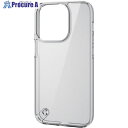ELECOM iPhone14Pro用ハイブリッドケース フォルティモ(R) クリア PM-A22CHVCK2CR 1個 ■▼480-0105【代引決済不可】
