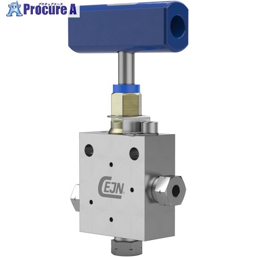 CEJN 高圧ニードルバルブ 3ポートバルブ、加圧ポート×1 UNF 1 1/8-12 19-950-2444 1個 ■▼684-0987【代引決済不可】【送料都度見積】