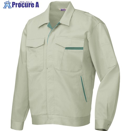 アイトス 長袖ジャンパーAZ770 アースグリーン×ターコイズ LL AZ770-005-LL 1着 ■▼693-5362【代引決済不可】【送料都度見積】(4)