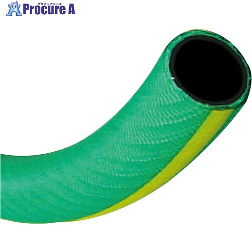 TOYOX 農業・漁業・土木等 屋外給水・散水用耐圧ホース トヨデリバーホース 内径12.7mm×外径18mm 長さ2..