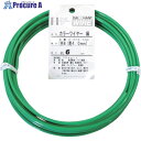 DAIDОHANT カラーワイヤー 緑 #8(4.0mm)x6m 10155857 1巻 ▼123-0009
