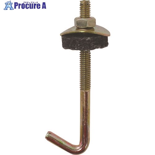 DAIDOHANT クロメート スレートフック 大波 6×100 10本入り 10176046 1袋 ▼223-8081