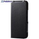 ELECOM Google Pixel9/Pixel9 Pro用レザーケース 手帳型 薄型 ブラック PM-P242PLFUBK 1個 ■▼679-5211【代...