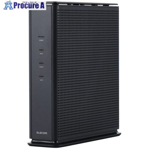 ELECOM 無線LANルーター Wi-Fi6 4804+1147Mbps WAN1Gbps 中継機能 F-secure WRC-X6000GSD-G 1台 ■...