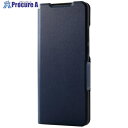 ELECOM edge 40NEO用レザーケース 手帳型 UltraSlim 薄型 磁石付き ネイビー PM-R242PLFUNV 1個 ■▼679-8344【...