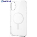 ELECOM iPhone16Plus用ハイブリッドケース MAGKEEP ホワイト PM-A24BMAG02WH 1個 ■▼693-3884【代引決済不可】