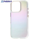 ELECOM iPhone16Pro用ハイブリッドケース &Me オーロラ ストラップシート付属 クリア PM-A24CHVCACR 1個 ■▼693-5442...