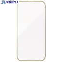 ELECOM iPhone16/15用ガラスフィルム フレーム付き 高透明 &Me シャンパンゴールド PM-A24AFLGFGD 1枚 ■▼693-5447【代引決済不可】(2)