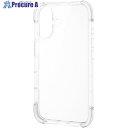 ELECOM iPhone16用ハイブリッドケース エアバッグ 四隅 MUBRAIN クリア×クリア PM-A24AHVAIRCR 1個 ■▼693-6965【...